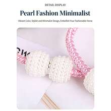 4个/套灰色磁性窗帘挂钩，无需钻孔，适用于家庭和办公室窗帘固定装置 - 灰色 - 查看 8