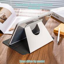 360°旋转平板电脑保护套，带笔槽，可爱小熊和小兔子图案，360°旋转书本式全方位保护，亲肤边框，多角度支架，透明亚克力背板，笔槽设计，精准开孔，轻巧便携。兼容iPad Mini 4/5/6/7、9.7/10.2/10.5/10.9/11/12.9/13英寸、Galaxy Tab 8.7/10.4/10.5/11/12.4/13.1/14.6英寸。 - 彩色 - 查看 7