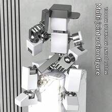 1套全新第五代多关节可变形人偶,全新DIY减压玩具,幸运娃娃,节日礼物,桌面减压玩具,可自行组装拆卸人偶玩具 - 彩色 - 查看 6