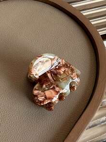 1pc/4pcs/6pcs Cute Heart Shaped Acrylic Hair Clips - Mini French Style Hair Clips, Strong Non-Slip Grip Suitable For Fine & Thick Hair, Daily Wear & Gift - Multicolor - View 10