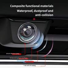 Schutzfolie für Rückfahrkamera-Objektiv, speziell für Fahrzeugkameras, Auto-Tuning-Zubehör, 360-Grad-Panorama-Kamera-Schutzfolie, verhindert Kollisionen, Risse und kleine Steine. - 2 Stück - Übersicht 6