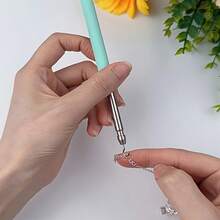 2件装不锈钢快速佩戴手链扣工具 - 手腕固定配件，方便佩戴和摘取珠宝 - 穿戴鉤 - 查看 6