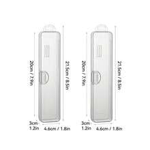 1/2/3pcs Multi Functional Transparent Plastic Storage Box, Moisture-Proof & Dustproof Makeup Brush Storage Box, Portable Cutlery Box, Travel Toothpaste Toothbrush Storage Container, Desktop Organizer, Suitable For Home, Office, Travel - Multicolor - View 20