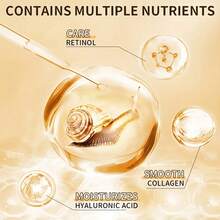 Xioimy 50克 5倍蜗牛保湿面霜，富含维生素A、B、C、E和透明质酸，质地轻盈，深层滋养肌肤，令肤色光滑亮泽，面部护理，面霜 - 數量 - 查看 4