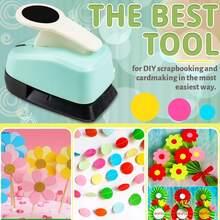 2 Inch/50mm Round Hole Punch Cutter Tool, Suitable For Paper Art, Card Making, Scrapbooking, Student Use - 2 Inch 50mm Circle Puncher - View 5