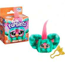 Hasbro Furby Furblets 迷你朋友，45 种以上音效和音乐，只会说 Furbish 语，电子毛绒玩具，返校礼物，适合 6 岁及以上儿童 - 彩色 - 查看 38