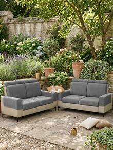 1 pieza Funda elástica para sofá, Funda de asiento de sofá de cobertura completa antideslizante, Adecuada para todas las estaciones, Funda de cojín para exteriores, Manta de sofá de tela gruesa, Lavable a máquina, a prueba de polvo, apta para mascotas, decorativa para dormitorio, oficina, sala de estar, aplicable a sofá en combinación y en forma de L, 1/2/3/4 plazas - Gris Oscuro - Ver 9