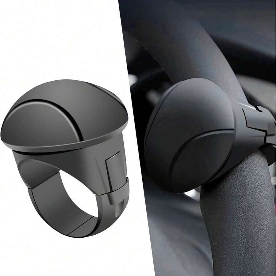 Núm xoay vô lăng bằng silicon cầm tay tiện dụng mới nhất năm 2026 - Thiết kế xoay 360°, chống trượt, thao tác bằng một tay, hoàn toàn phù hợp với mọi dòng xe, kiểu dáng màu đen thời trang! Núm xoay vô lăng này giúp việc lái xe dễ dàng và an toàn hơn. Cho dù là di chuyển trong thành phố hay những chuyến đi đường dài, nó đều giúp bạn lái xe dễ dàng hơn.