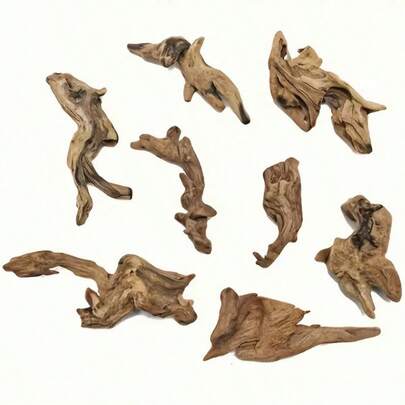 Bộ trang trí tiểu cảnh gồm cành cây, gỗ nổi và cây san hô - Thích hợp cho bể cá cảnh, trang trí bể cá, bổ sung cho bể cá, trang trí rạn san hô bằng gỗ nổi tự nhiên, cành leo cho bò sát và bổ sung môi trường sống cho rùa biển.