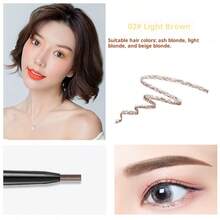 1.5mm Ultra-Fine Natural Eyebrow Pencil, Smudge-Proof Makeup For Eyebrows - Multicolor - View 15
