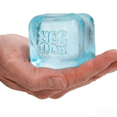 1pc Slow Rising Transparent Ice Cube Mochi Squeeze Stress Relief Ball, Ideal For Thick, Soft, Cool Anxiety Toy, Suitable For Holiday Gatherings, Party Gifts, Back To School Gifts - Pressure Cube Oozing Stress Ball Is A Handheld Desktop Toy That Relieves Anxiety, Suitable For Classroom, Outdoor, Company Anytime Stress Relief, Great For Desktop Decor, Classroom Prizes, Party Gifts And Holiday Gifts! - Gift Preferences: Christmas, Halloween, Thanksgiving, Eid Al-Fitr, Gifts