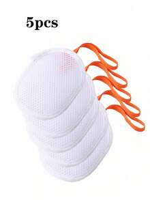 1pc Soap Net Bag, Double-Sided Soap Foaming Net, Shower Scrubber, Facial Cleanser Lather Net Bag - Multicolor - View 19