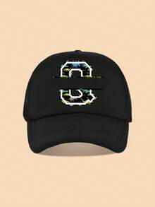 Mũ lưỡi trai lưới trẻ em in hình khủng long hoạt hình và 26 chữ cái, kiểu dáng thời trang, đa năng, thích hợp làm quà tặng, cho bé trai sử dụng hàng ngày, đi du lịch, cắm trại, leo núi. - màu đen - Xem 13