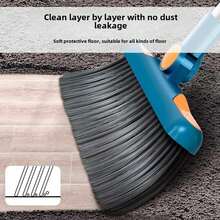 Toothed Winnowing Basket And Broom Set Cleaning Tools - Multicolor - View 3