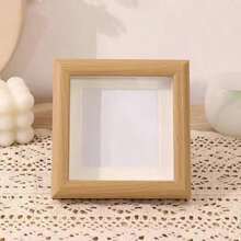 Khung ảnh vuông hiện đại thiết kế dọc, khung trưng bày mini để bàn, không cần điện. - A - Xem 4