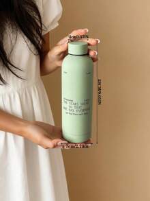 1 bình nước 500ml/17oz dòng Starry Shining, cốc miệng nhỏ, bình giữ nhiệt hai lớp bằng thép không gỉ, bình chân không, thích hợp cho du lịch & hoạt động ngoài trời, văn phòng, phòng tập thể dục, đi làm, cốc cà phê, cốc đáy phẳng, cốc trên xe hơi, đồ uống dùng được cả bốn mùa, quà tặng tựu trường, quà sinh nhật, quà tặng ngày lễ. - Nhiều màu - Xem 12