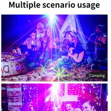 DJ迪斯科球灯、派对灯、遥控图案投影仪、LED声控灯、RGB频闪投影灯、圣诞节、万圣节、节日派对、卡拉OK酒吧、生日、婚礼、俱乐部氛围灯 - USB charging device - 查看 6