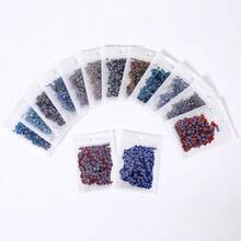YONGNING SS6-30 Mixed Size Crystal Hot-Melt Transparent Glass Rhinestone Flat Back Decorative Pieces DIY Rhinestone Application For Shoes, Clothing, Hats And Other Daily Items - Mixed Size - View 1