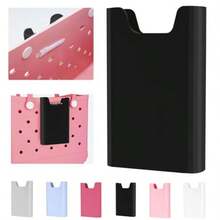 Silicone Phone Holder For Bogg Bags Attachment For Beach Bags Phone Holder For Bogg And Similar Beach Bags Compatible With Most Mobile Phones Black - 黑色 - 查看 8