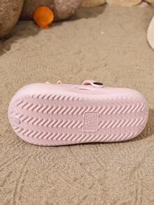 1 đôi dép xăng đan thoáng khí hình ngựa hoạt hình cho trẻ em, dép mùa hè chống trượt, dép đi biển đế mềm EVA cho bé trai và bé gái - Hồng - Xem 7