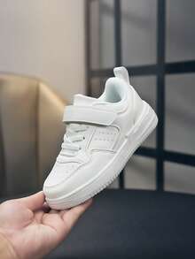 Giày thể thao trắng dành cho thanh thiếu niên, giày casual đi học, giày trắng dành cho học sinh hoạt động ngoại khóa, phù hợp cho mọi mùa. - trắng - Xem 6