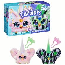 Hasbro Furby Furblets 迷你朋友，45 种以上音效和音乐，只会说 Furbish 语，电子毛绒玩具，返校礼物，适合 6 岁及以上儿童 - 彩色 - 查看 27