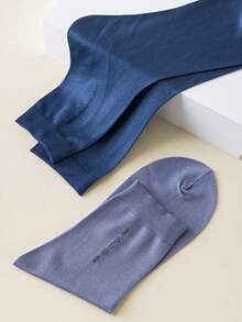 1/10/12 Đôi tất nam, tất lụa công sở mùa hè, tất mỏng thoáng khí tối giản dài đến bắp chân, đa năng để mang hàng ngày. - Nhiều màu - Xem 9