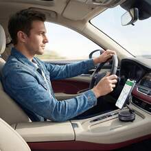 磁吸式手机支架 360°旋转 可折叠 强磁车载支架 - K077黑色磁吸手機支架 - 查看 5