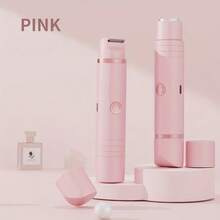 1pc Women's Dual-Head Electric Shaver, USB Rechargeable Portable Body Trimmer And Razor Suitable For Sensitive Areas (Bikini, Underarms, Face), Fine Mini Epilator For Smooth Skin - Beraneka warna - View 12