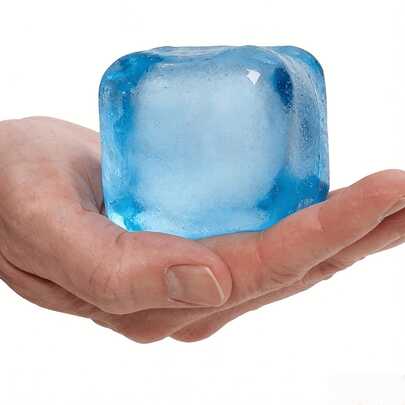 1pc Slow Rising Transparent Ice Cube Mochi Squeeze Stress Relief Ball, Ideal For Thick, Soft, Cool Anxiety Toy, Suitable For Holiday Gatherings, Party Gifts, Back To School Gifts - Pressure Cube Oozing Stress Ball Is A Handheld Desktop Toy That Relieves Anxiety, Suitable For Classroom, Outdoor, Company Anytime Stress Relief, Great For Desktop Decor, Classroom Prizes, Party Gifts And Holiday Gifts! - Gift Preferences: Christmas, Halloween, Thanksgiving, Eid Al-Fitr, Gifts