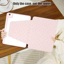 1 tấm lót bàn bằng da PU màu hồng họa tiết ngôi sao, có chân đế xoay 360°, khe cắm bút tích hợp, chức năng tự động tắt/mở màn hình, thích hợp làm quà tặng cho mùa tựu trường, ngày Valentine và các dịp lễ khác. - Nhiều màu - Xem 6