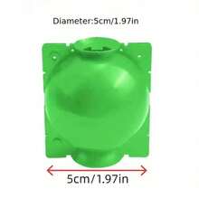 1 pieza/10 piezas Caja de plantación de raíces de árbol, herramienta de trasplante de bola de enraizamiento, dispositivo de enraizamiento y corte de alta presión, pod de propagación de alta presión, adecuado para esquejes de plantas y plántulas - Verde - Ver 11