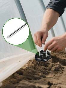 花园地钉/桩钉/U型钉 - 150毫米/6英寸，适用于控制膜/织物/人造草坪/垫子/网状物，镀锌地钉 - U型地釘 - 查看 9