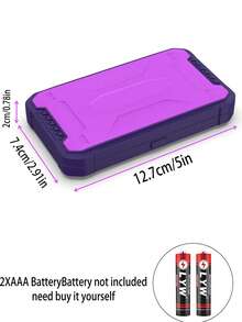 Portable Pocket Scale, Max Capacity 200g. High-Definition Digital Screen Ideal For Weighing Gold, Jewelry, Precious Stones, Ounces And Grains. LCD Display, Battery Powered (Battery Not Included). - Multicolor - View 8