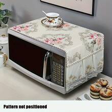 Microwave Oven Universal Cover With Storage Bag, 13.78*39.37in Oven Cover, Dust Cover, Microwave Oven Dust Cover, New Universal Full Cover, Rectangular Tablecloth, Fabric Dust And UV Protection Cover, Kitchen Protector, Machine Washable, Appliance Protector, Vibrant Design, Easy To Clean Material, Moisture-Proof, Gift For Christmas, Halloween, Thanksgiving - Microwave Oven Dust Cover - View 5