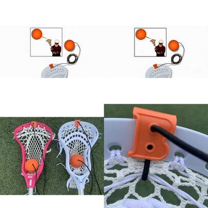 Best Sell-The Lacrosse Rebounder That Uses A Regulation Lacrosse Ball Solo Trainer For Backyard Practice Training Gear And Gift For Boys And Girls