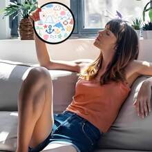 Foldable Flying Disc Fans Set with Bags 9.8 Inch Black Egde Fabric Beach Flying Disc for Wedding Gift Party Favors Outdoor Activity - Paquete de 50 blanco - Ver 6