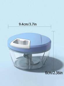 1 pieza Picadora de verduras manual multifunción - Mini molinillo para ajo, cebolla, hierbas y especias, herramienta de preparación de cocina - Multicolor - Ver 10