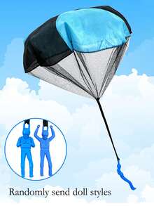 Hand Throw Parachute, Airborne Parachute With Soldier, Outdoor Sports - Multicolor - View 15