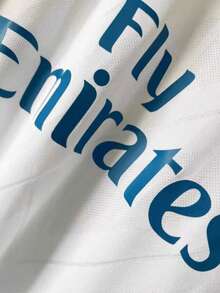 1718 Vintage No. 7 Shirt Champions League Final Version Of The Home Long Sleeve Football Shirt Breathable Fast Dry Training Suit - 藍白色 - 查看 5