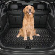 1pc Universal Car Trunk Mat, Suitable For Most Models - Rhombus Grid Thickened Design, Cargo Liner, Easy Installation, Fit For SUV, Sedan, Hatchback - Multicolor - View 8