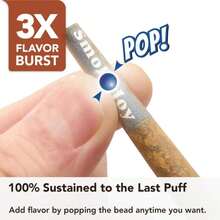 SmokyJoy Cones Rolling Papers Pre Rolled Pop Cone 1 1_4 Size - 4 Flavor Preroll Pre Rolls Paper With Filter Tips And Packing Tubes Included, 24 Pack - White - View 2