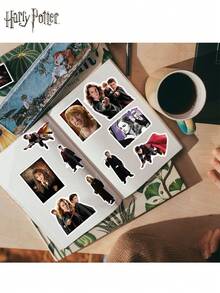 Harry Potter offiziell lizenzierte Scrapbooking Vinyl Aufkleber Dekorative Aufkleber Pack Anime Charakter wasserfeste Aufkleber Rückstandsfrei Aufkleber Leicht ablösbar Aufkleber Schreibwaren Severus Snape Voldemort 50 Stück Warner Bros lustige Aufkleber Kindle Sammelalbum Zubehör Laptop Aufkleber - A - Übersicht 8