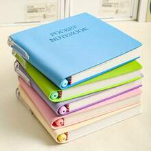 3.9 Inch Mini Notebook With Pen, Pocket Planner, Portable Small Notepad - Square Pocket Storage Box, Colorful Notebook, Multiple Colors Available, With Elastic Band And Daily Checklist To Improve Work Efficiency - Ideal For Office, Stationery | Compact Design | High Quality Paper - A - View 2