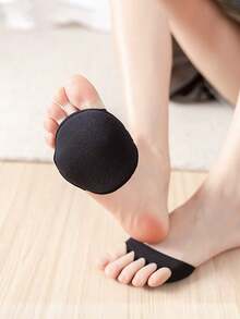 1/2/4 双装女士前脚掌垫 - 高跟鞋鞋垫，五趾设计，柔软舒适，防滑足弓 - A - 查看 6