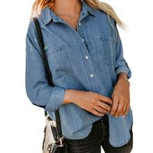 Women Outdoor Shirts - Lake Blue - View 4