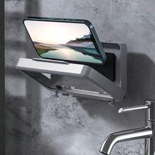 Giá đỡ điện thoại kiểu dáng mềm dẻo, vỏ điện thoại chống nước cho phòng tắm, có thể gập lại, xoay được và điều chỉnh được, thích hợp sử dụng khi tắm, xem TV, đi vệ sinh hoặc treo tường. - Nhiều màu - Xem 11