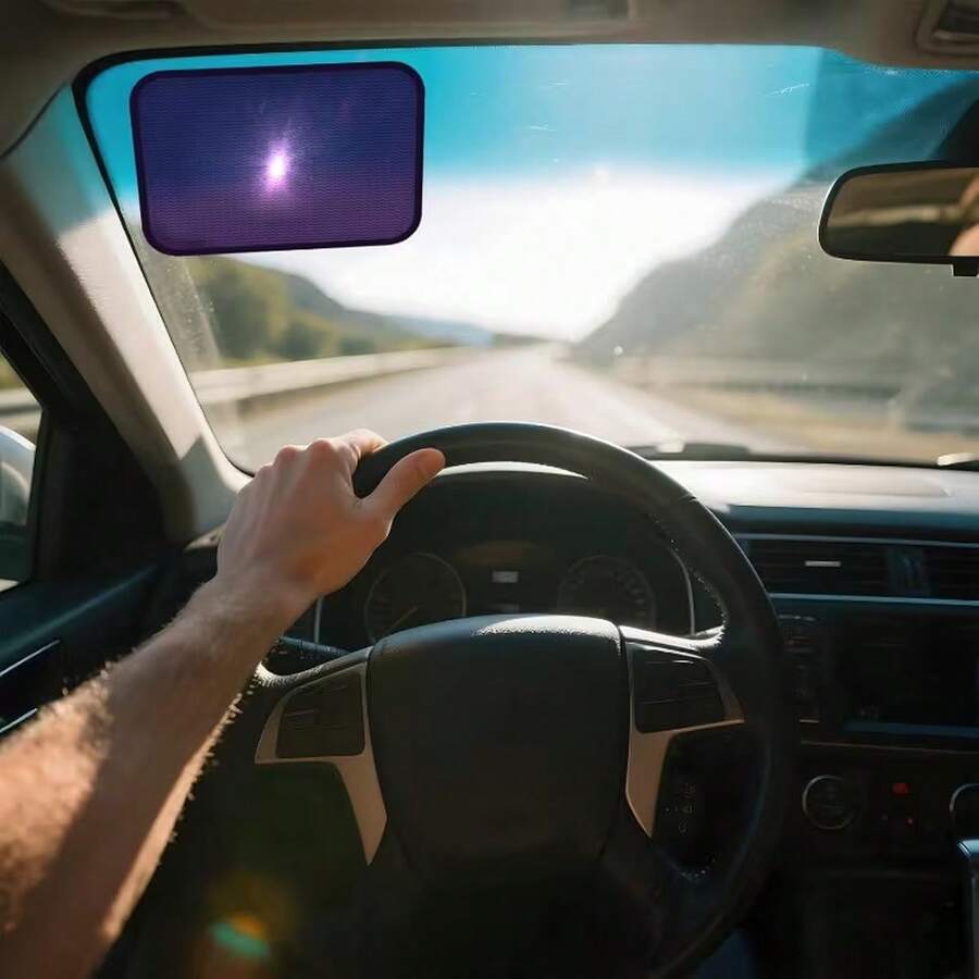 Anti-Static Car Sunshade, Retractable Side Window Sunshade, Reduce Glare, Easy To Install, Suitable For Most Vehicles - A - View 1