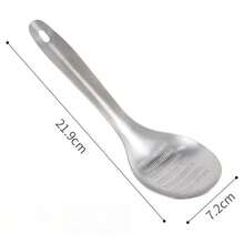 Máy xay đa năng bằng thép không gỉ, dụng cụ bào gừng, cối giã wasabi, dụng cụ ép tỏi thủ công hình thìa, dụng cụ nhà bếp. - Bạc - Xem 2