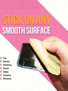 Silicone Multi-Suction Cup Phone Holder 24 Suction Cups On Each Side, 48 Double-Sided Suction Cup Phone Holders In Total, Detachable, Waterproof, 360° Rotation. It Is An Ideal Tool For Couples To Take Photos. Suitable For Various Smooth Walls, Such As Bathroom Walls. Birthday Anniversary Gift - Multicolor - View 9